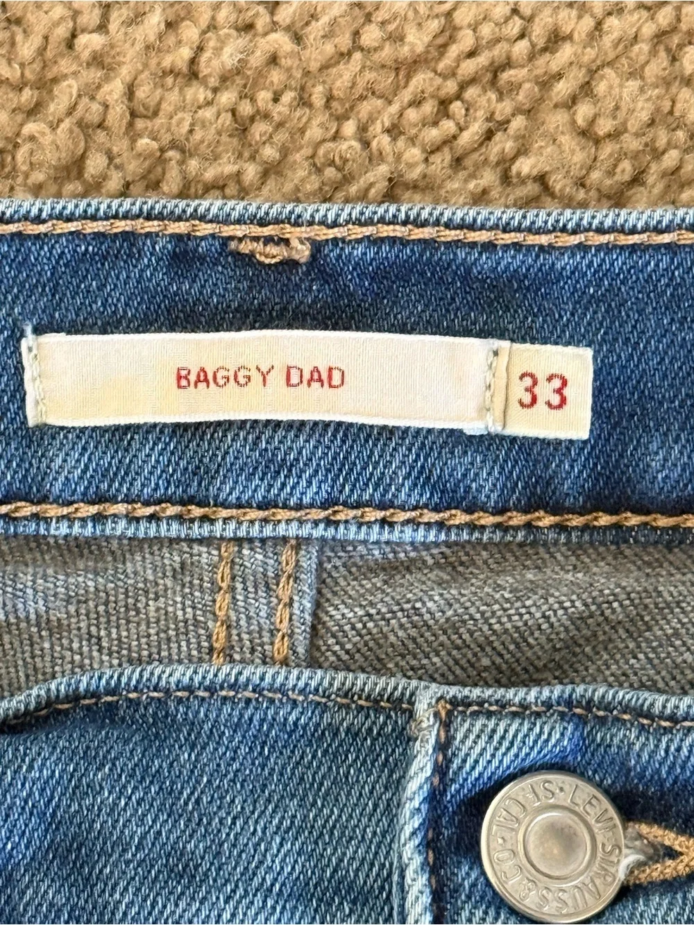 Levi's BaggyJeans in Light Blue Wash